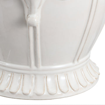 Anita 18" Classic Vintage Ceramic Indoor/Outdoor 4-Elephant Garden Stool
